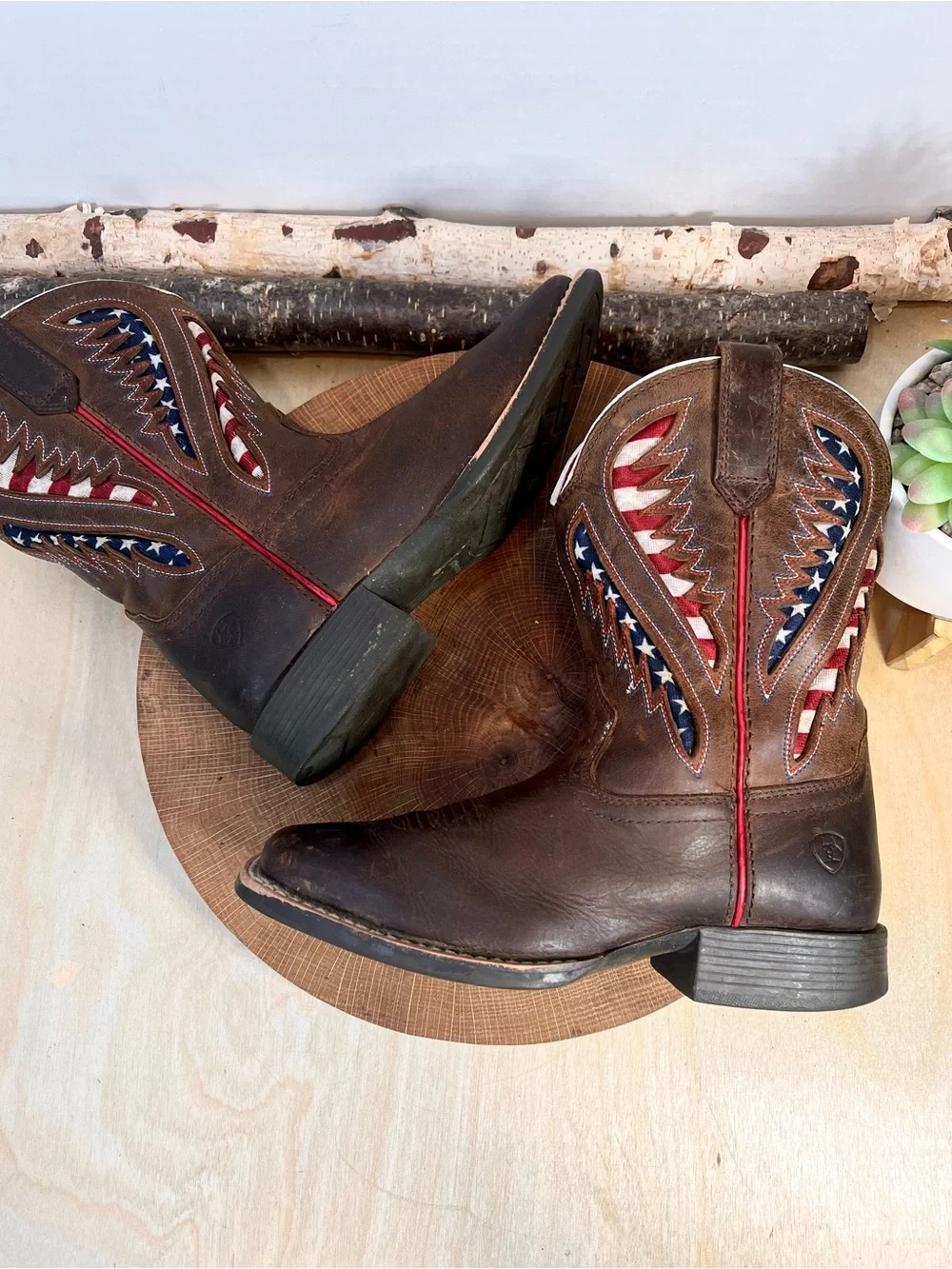 Ariat Quickdraw VentTEK Big Kid’s Western Boot-10027304 Size 1